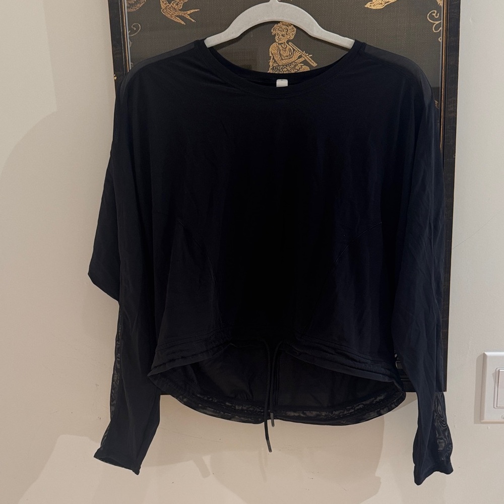 lululemon athletica Black Long Sleeve Top
